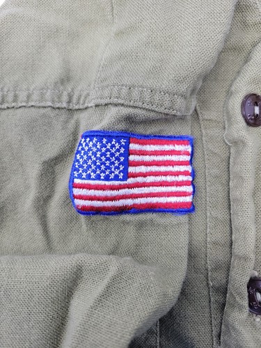 Vintage Lot Boy Scouts Collarless Green Shirts/Patches/Mirror Holden Missouri - Picture 13 of 24