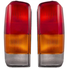 Tail Light Set Left Driver Right Passenger Assembly Fits 1997-2001 Jeep Cherokee