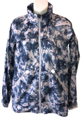 Lululemon Women's Miss Misty Jacket II Sea Side Silver Fox Alberta Lake Size 4