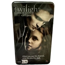 Twilight The Movie Card Game W/ Beautiful Tin Box