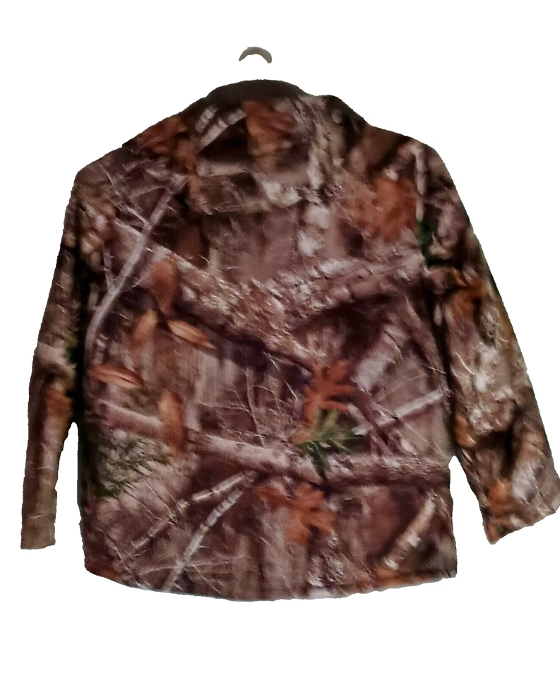 Realtree Edge Men's Camo Hunting Jacket With Hood "NEW" Size L - Image 3 of 4