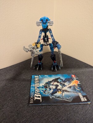 ジョニーブレイズ　オールインワン　つなぎ　L　シャイニーブルー 100% complete/great condition Lego Bionicle set 8916 Barraki