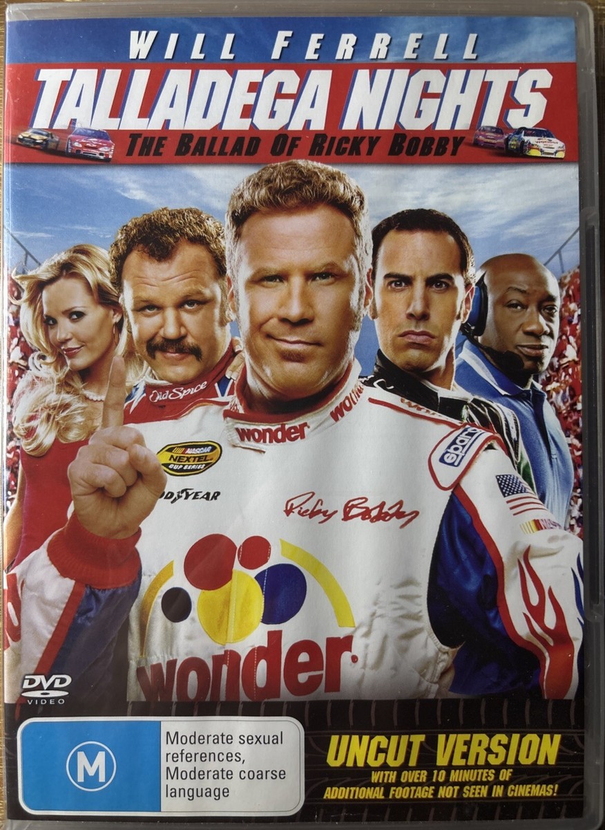 DVD: Talladega Nights The Ballad Of Ricky Bobby NASCAR World