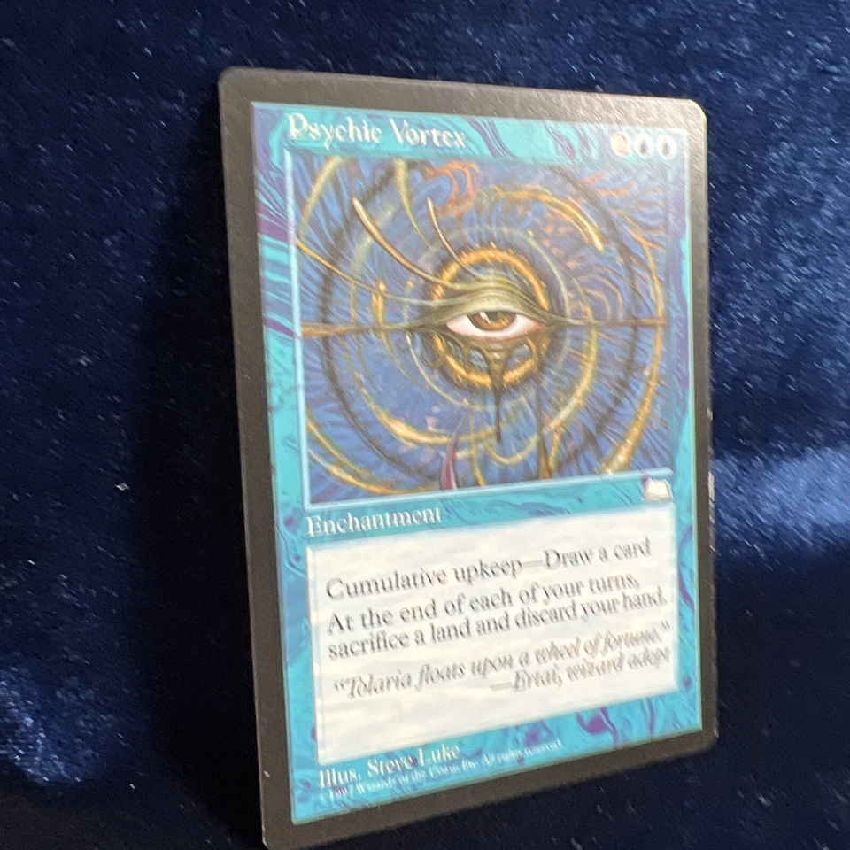 Psychic Vortex MTG Weatherlight Rare RESERVED LIST Card - Image 2 of 4