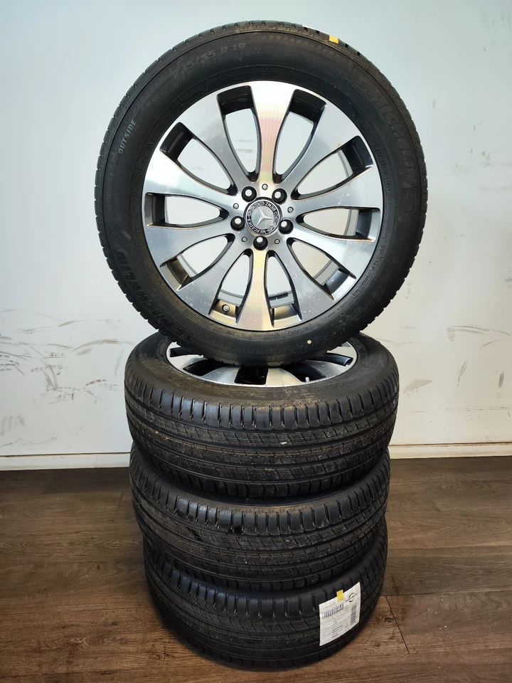 4 Sommerräder 235 55 R19 Mercedes GLC X253 W253 19" Alufelgen NEU - Bild 2 von 3