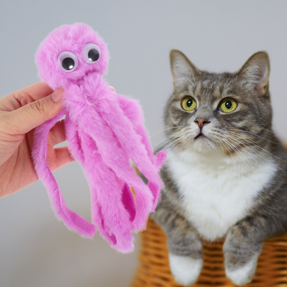 12x Plüsch Mäuse Mit Katzenminze - Spielzeug Für Katzen & Kitten