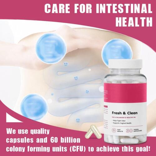 30 Capsule Fresh & Clean For A Balanced & Healthy Ph New Sealed - Bild 2 von 8