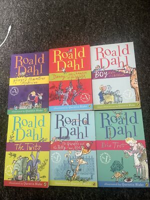5x ROALD DAHL Book Bundle