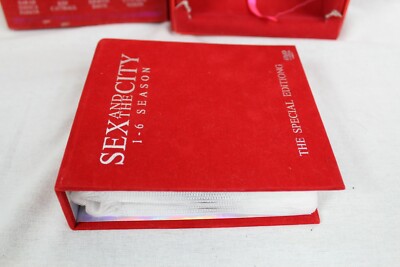 Sex and the City Special Edition Complete 1-6 Seasons 19 Discs Red