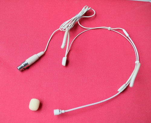 New Wireless Cardioid Headset Microphone For Shure UR SLX ULX PGX TA4F mini - Afbeelding 3 van 6