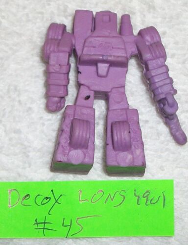 Transformers G1 Original Vintage Purple Decoy Longhaul #45 - Picture 2 of 2