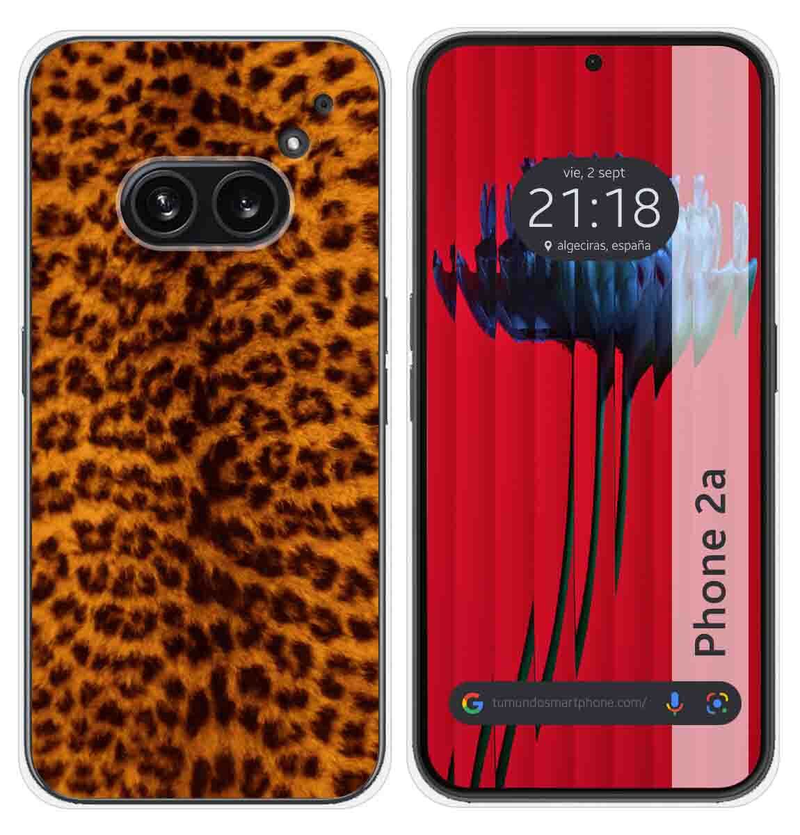 Cover Silicone per Nothing Phone 2a 5G Disegno Animali 03 Disegni
