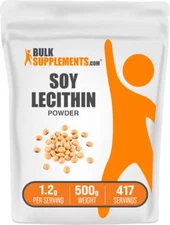 BulkSupplements Soy Lecithin Powder - 1.2g per Serving