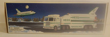 Hess 1999 Toy Truck and Space Shuttle With Satellite in Original Box PRE-OWNED
