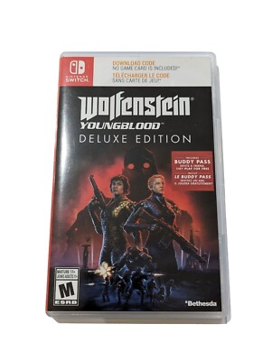 Wolfenstein: Youngblood DE Nintendo Switch Code Inside