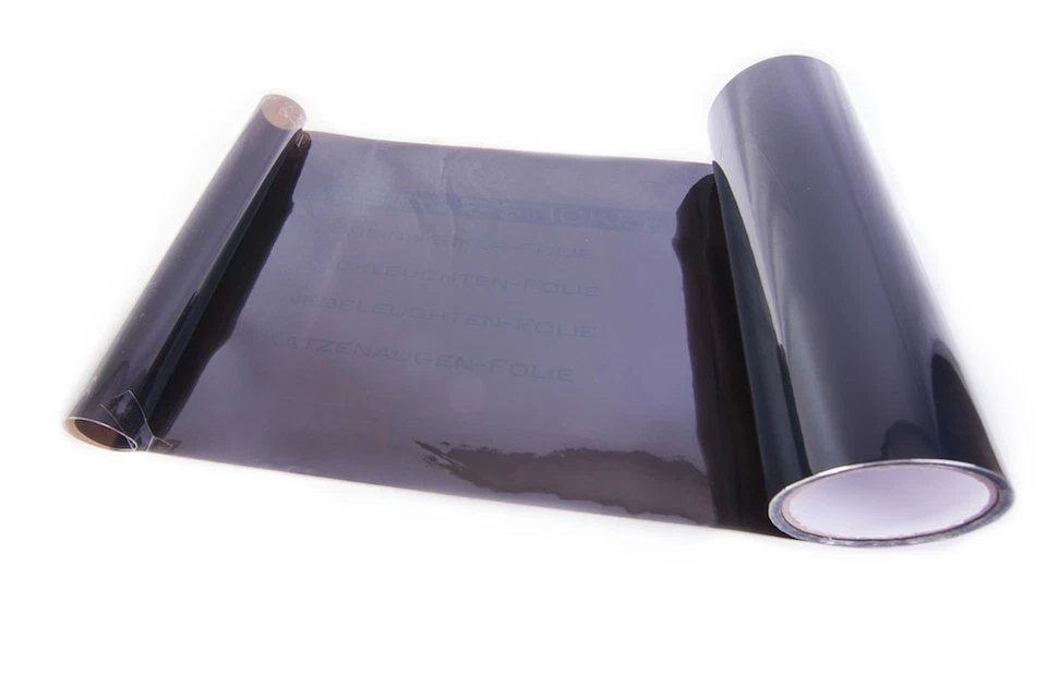 Rückleuchten Tönungsfolie Schwarz Scheinwerfer 200cm inkl. Rakel mit FIlz - Bild 2 von 4