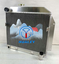 3 Row Aluminum Radiator For 1955 1956 Plymouth Sedans 3.8l Cc5556