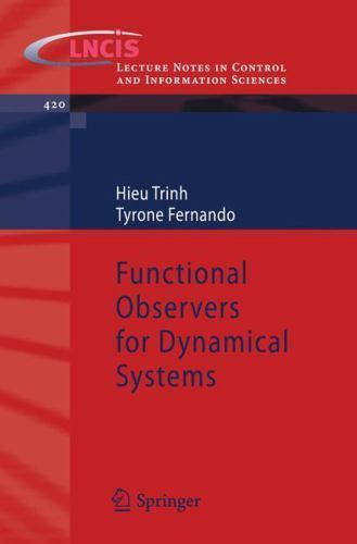 Lecture Notes in Control and Information Sciences Ser.: Functional ...