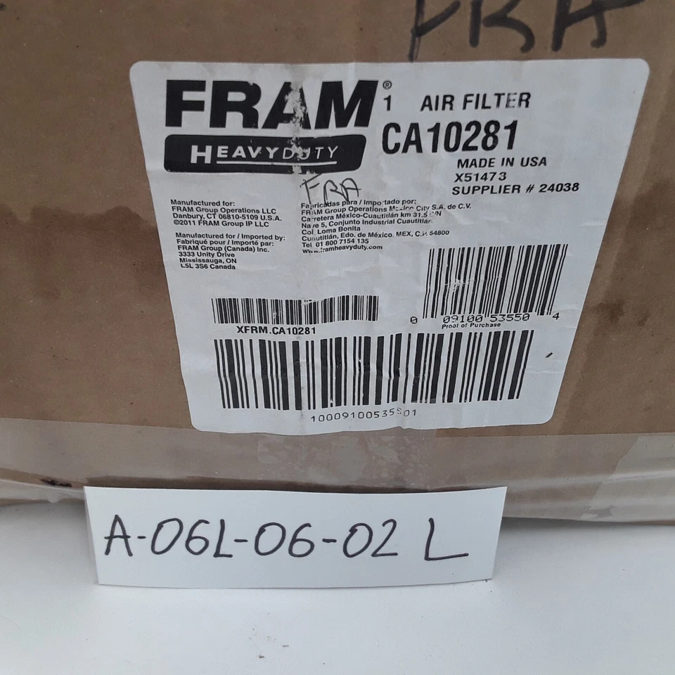Filtro de aire del motor FRAM CA10281 compatible con Thomas Freightliner Western Star (2000-2022) Foto 4 de 4