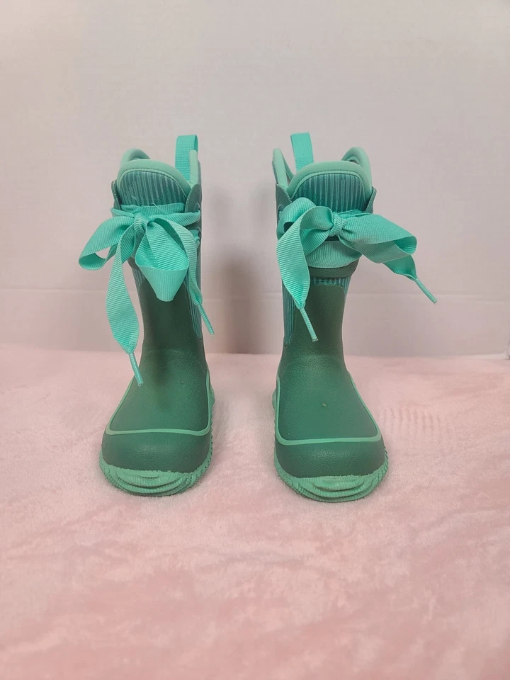 Botas de lluvia Infant Muck azul verdoso talla 7 Foto 2 de 4