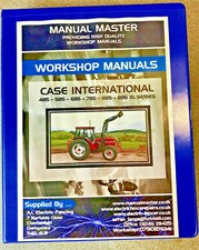 Case International 485,585,685,785,885,895 Workshop Manual Printed,FREE DELIVERY