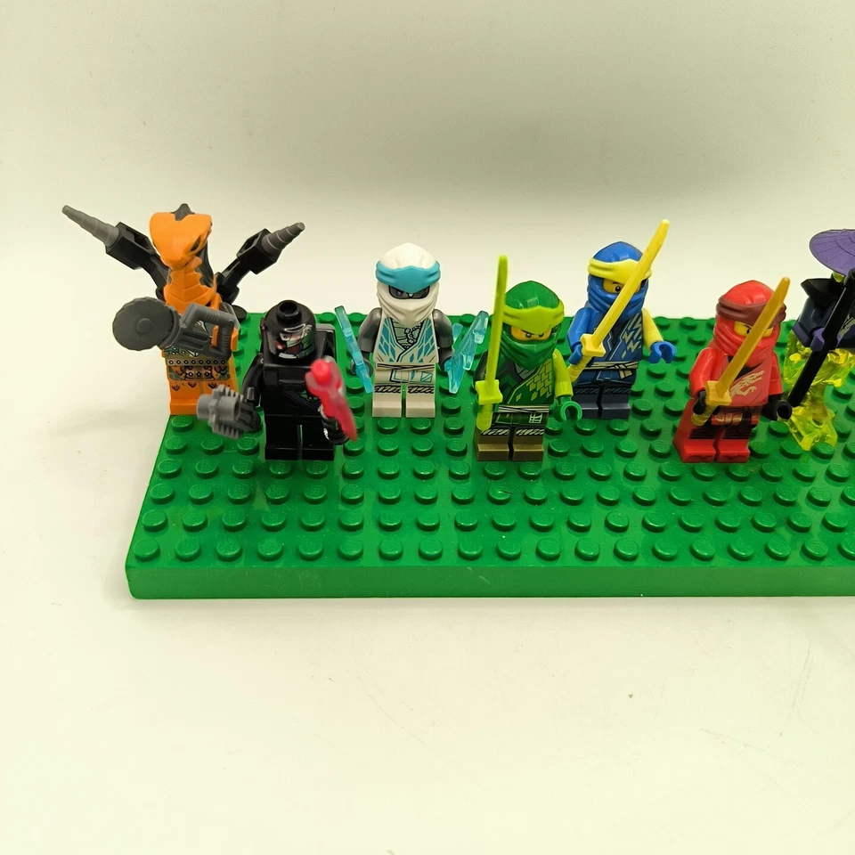 Lego Ninjago Minifiguren Set 8 Figuren Ninja´s Loyd Kai Jay Ghost Konvolut - Bild 2 von 4