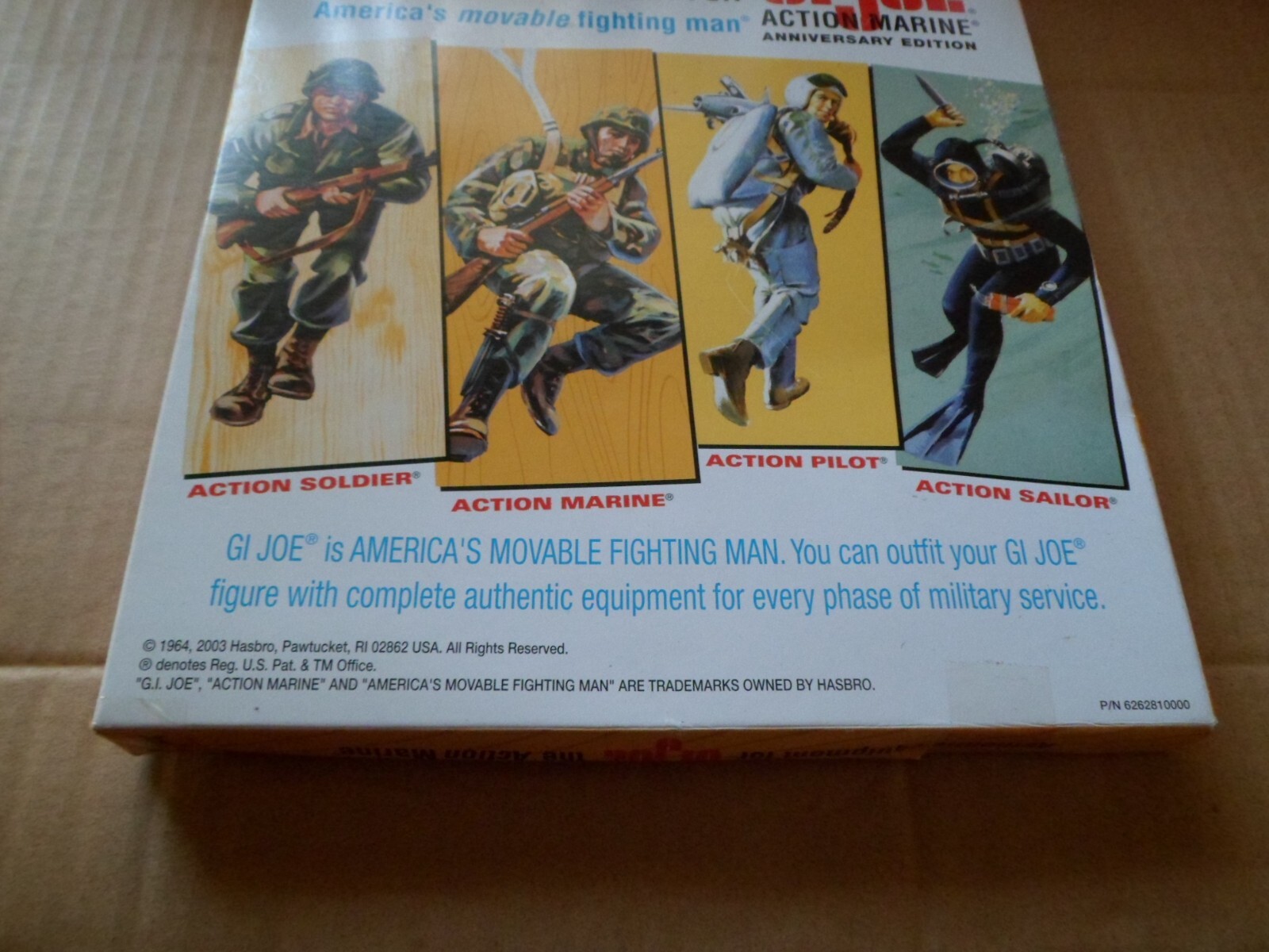 12 INCH GI JOE ACTION MARINE AUTHENTIC EQUIPMENT