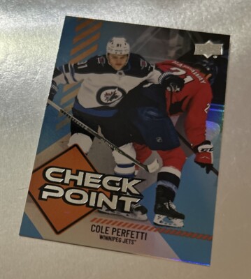 2024-25 Upper Deck Series 1 - Checkpoint #CP-6 Cole Perfetti