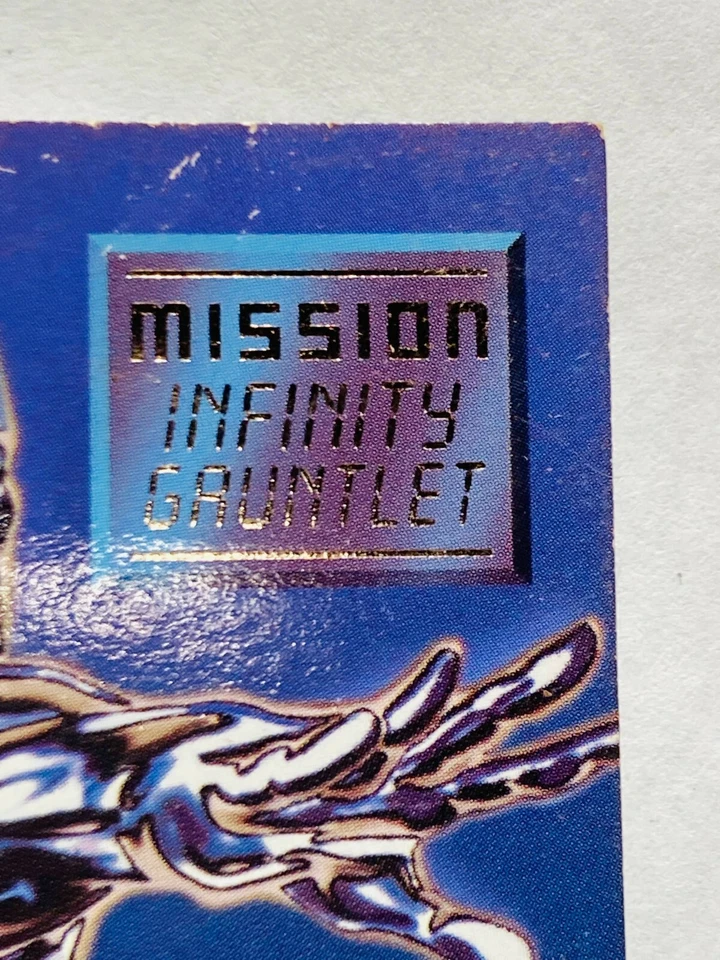 1995 X-men Silver Surfer ' 95 Over Power Trading Card Game No. 6of7 Rare F/S - Image 3 of 4