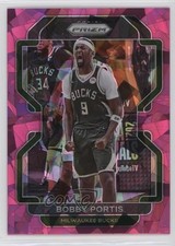 2021-22 Panini Prizm Pink Ice Prizm Bobby Portis #87 04qn