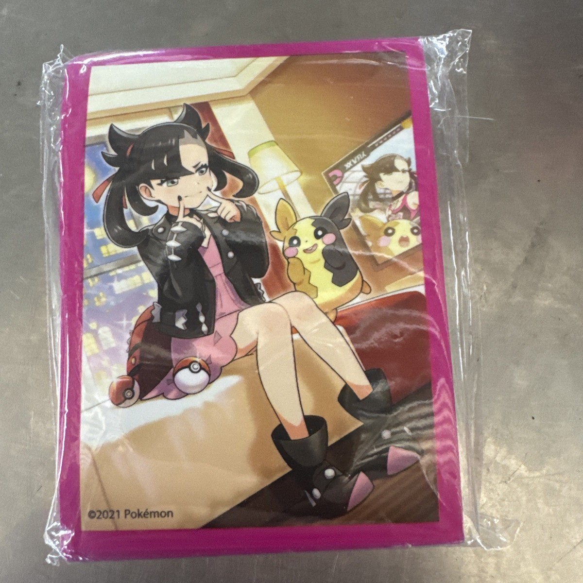 Pokemon Marnie Premium Tournament Collection Pack Of Card Sleeves | eBay