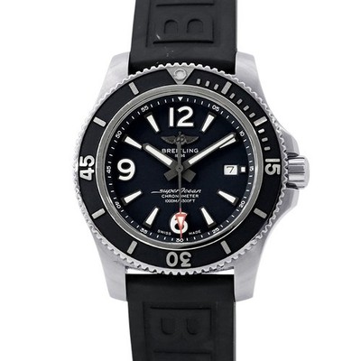 BREITLING Superocean Automatic 44 44mm Stainless Steel/Rubber Blue Dial A17367