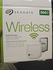 Seagate 500GB Wireless Mobile Storage