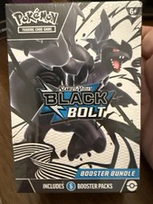 Pokémon Booster Bundle Box Scarlet & Violet Black Bolt Sealed Zekrom 2024