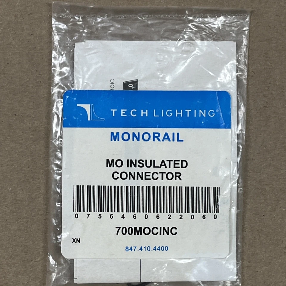 Tech Lighting 700MOCINC MONORAIL Insulated Connector Clear - Image 3 of 3