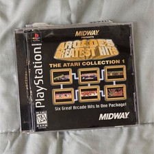Midway Arcade's Greatest Hits: Atari Collection 1 PS1 NTSC-U/C KA 1996 Manual