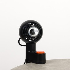 Vintage Osram Concentra Aglio Tischlampe, 1970er, Postmodern, Schwarz