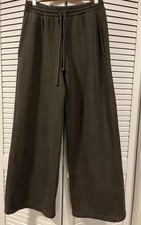 NWT ZARA Wide Leg Sweatpants Cotton Women M