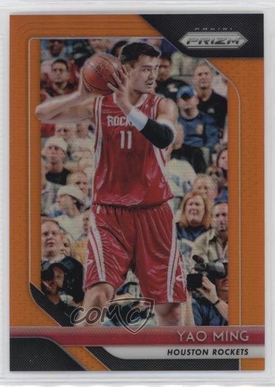 2018-19 Panini Prizm Orange Prizm 17/49 Yao Ming #135 HOF 0kr0
