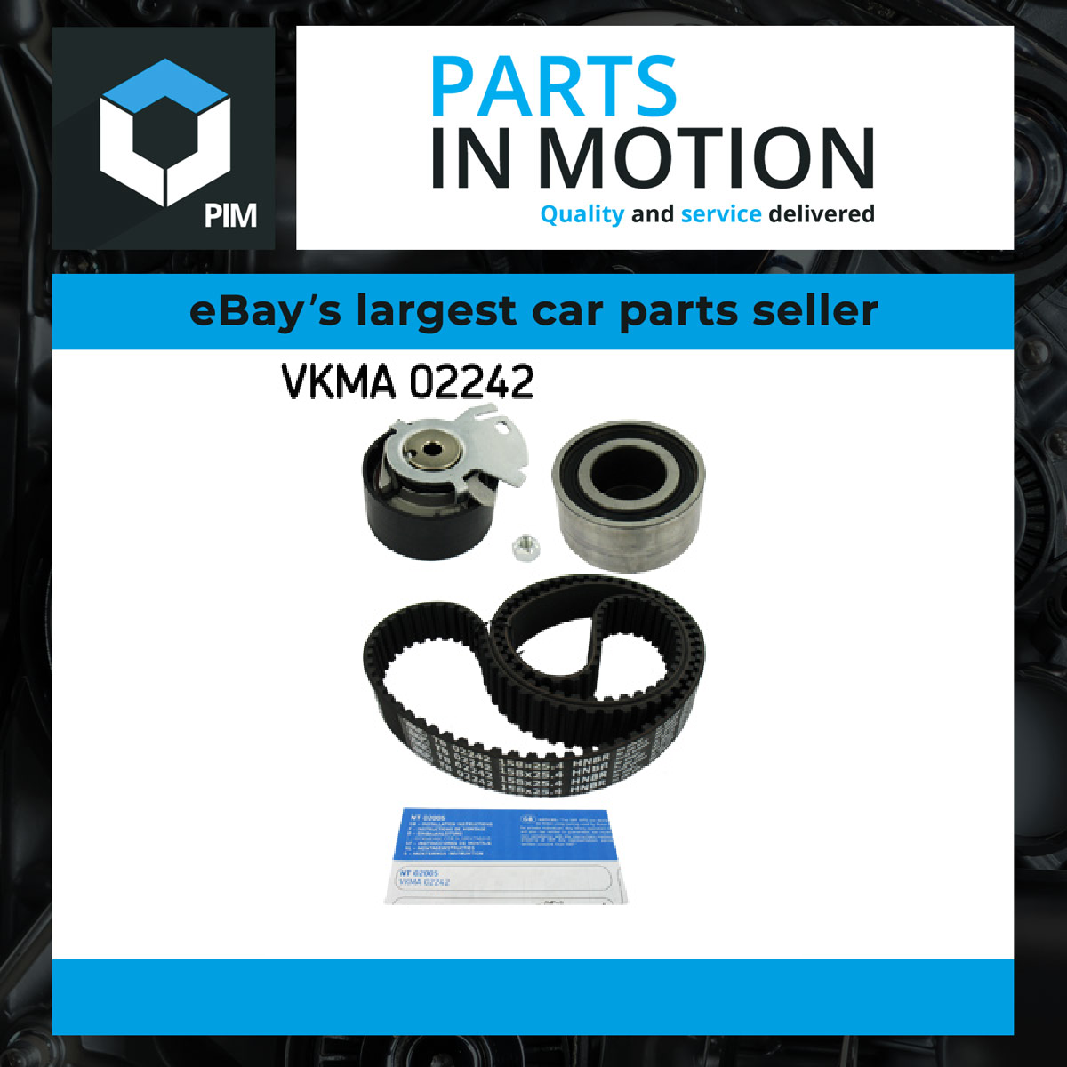 TIMING BELT KIT VKMA 02242 FOR FIAT MAREA/Weekend SIENA MULTIPLA BRAVO STILO - Image 10
