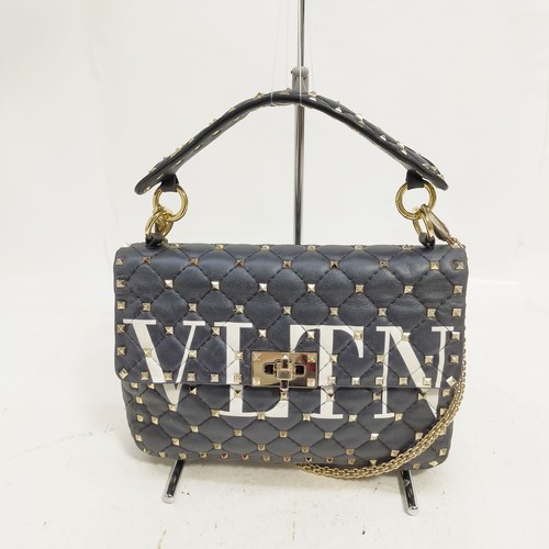 Valentino Garavani Hand Bag Black Leather 3133076