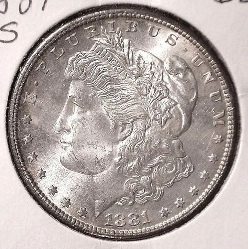 1881-S Morgan Dollar, BU #3072