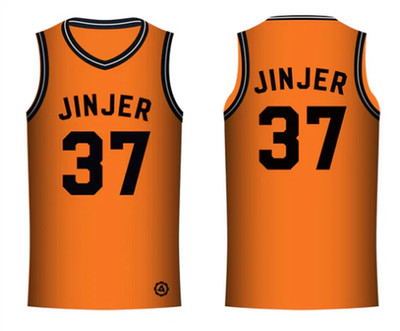 NEW Jinjer Band 37 Basketball Jersey All Size Gift For Fans JU97