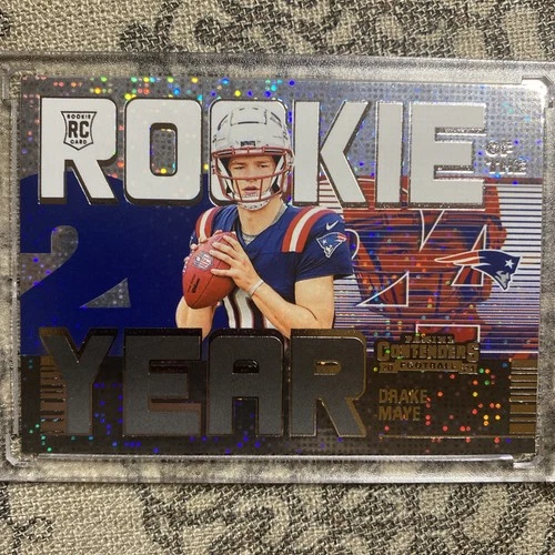 Drake Maye - 2024 Panini Contenders Rookie Of The Year No. 3 - Drake Maye