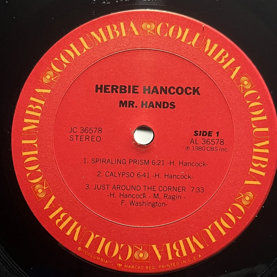 Jazz Herbie Hancock - Mr. Hands Columbia Foto 3 de 4