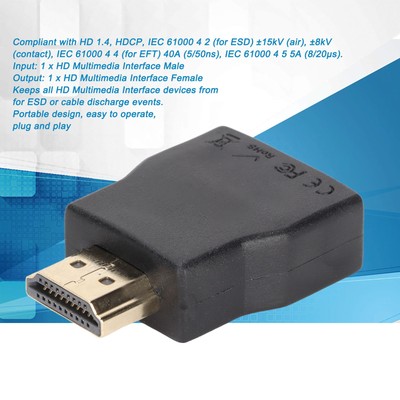 Portable HD Multimedia Interface 1.4 Surge Protector For ESD Protection
