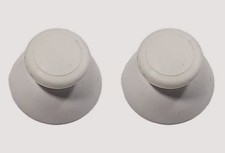2x Replacement Analog Thumbsticks for Nintendo Wii U Gamepad Controller White