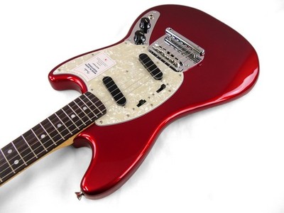 Fender Made in Japan Traditional '70s Mustang Candy Apple Red | eBay