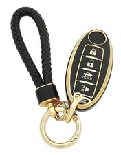 Key Fob Cover Car Keychain Soft TPU Key Case Protection Shell Key For Nissan B