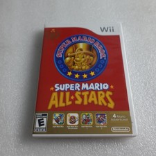 CASE and MANUAL ONLY Super Mario All-Stars Nintendo Wii NO DISC